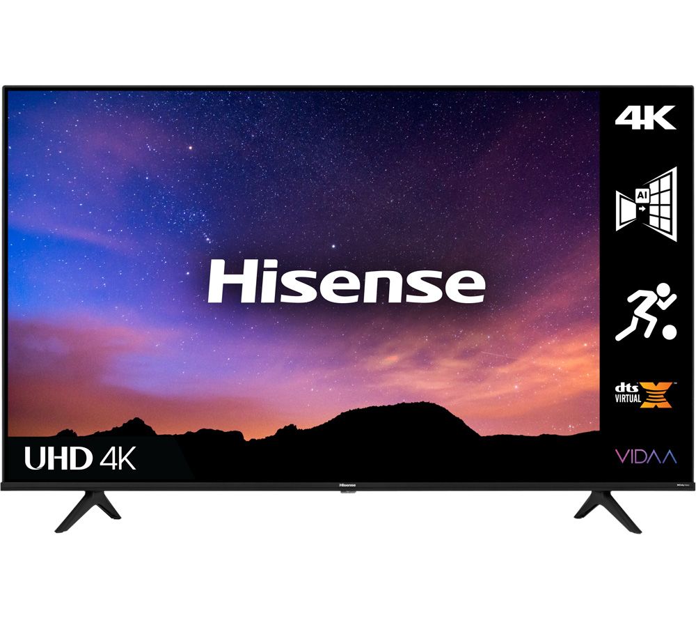 55" HISENSE 55A6GTUK Smart 4K Ultra HD HDR LED TV with Alexa & Google Assistant