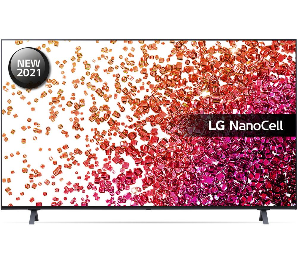 55" LG 55NANO756PA Smart 4K Ultra HD HDR LED TV with Google Assistant & Amazon Alexa - Ashed Blue