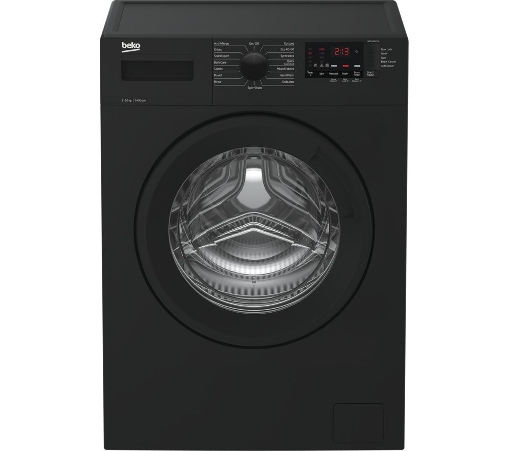 BEKO WTK104121A 10 kg 1400 Spin Washing Machine - Anthracite, Anthracite