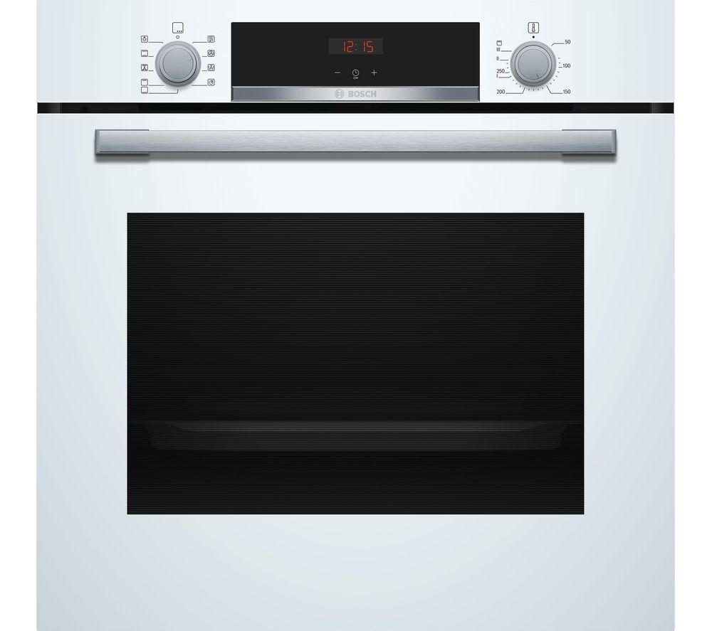 BOSCH Serie 4 HBS534BW0B Electric Oven - White, White