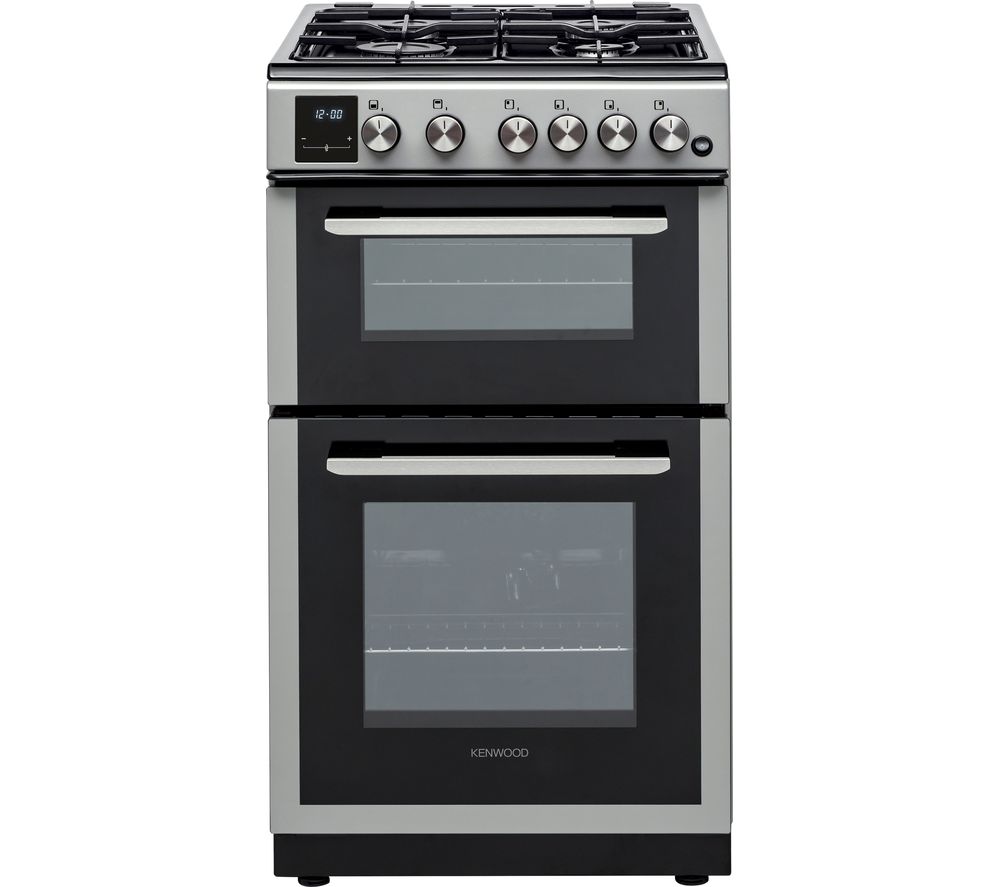 KENWOOD KTG506S19 50 cm Gas Cooker - Silver, Silver
