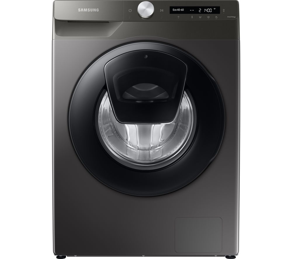 SAMSUNG AddWash WW80T554DAN/S1 WiFi-enabled 8 kg 1400 Spin Washing Machine - Graphite, Graphite