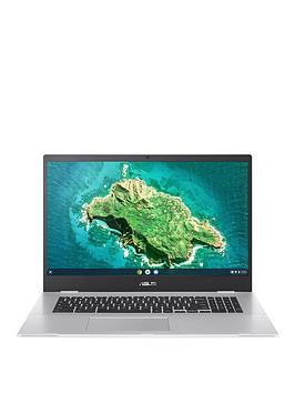 Asus Chromebook Cx1 (Cx1700) - 17.3In Fhd, Intel Celeron N4500, 4Gb Ram, 128Gb Ssd - Silver