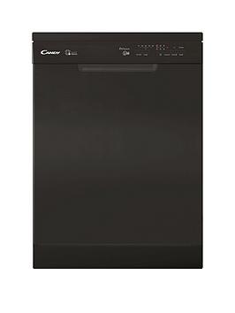 Candy Cf 6F52Lnb1-80 Freestanding 16-Place Full-Size Dishwasher With Wifi Connectivity - Black