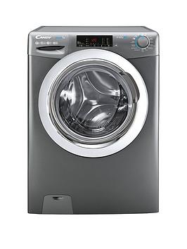 Candy Smart Pro C14103Twcge 10Kg Washing Machine With 1400 Rpm Spin, With Wifi Connectivity - Graphite