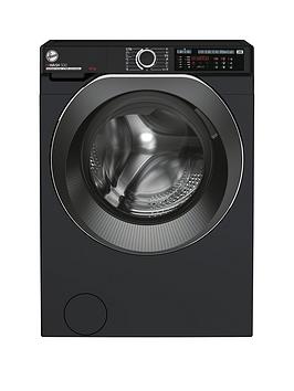 Hoover H-Wash 500 Hw 610Ambcb/1-80 10Kg Load, 1600 Spin Washing Machine - Black, With Wifi Connectivity - A Rated