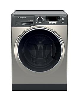 Hotpoint Ultima S-Line Rd966Jgdukn 9Kg Wash, 6Kg Dry, 1600 Spin Washer Dryer - Graphite