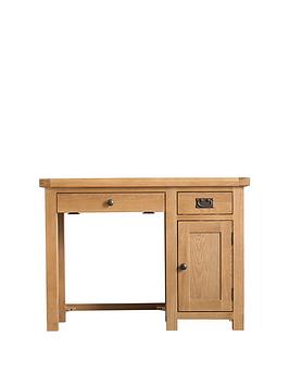 K-Interiors Alana Part Assembled Solid Wood Desk