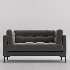 Swoon Landau Fabric Love Seat
