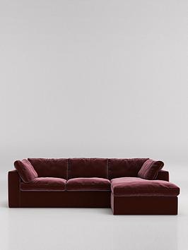 Swoon Seattle Fabric Right Hand Corner Sofa