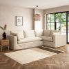 Alnwick Soft Cotton Corner Sofa Soft Cotton White Sand