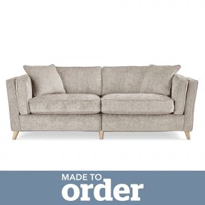 Arabella 4 Seater Sofa Vintage Chenille Brown