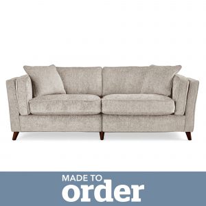 Arabella 4 Seater Sofa Vintage Chenille Brown