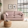 Blakeney Luxury Velvet 3 Seater Sofa Luxury Velvet Peach Blush