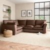 Blakeney Luxury Velvet Corner Sofa Luxury Velvet Pinecone