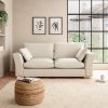 Blakeney Slub Cotton Blend 3 Seater Sofa Slub Cotton Sandstone