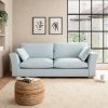 Blakeney Slub Cotton Blend 4 Seater Sofa Slub Cotton Light Mineral