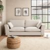 Blakeney Textured Weave 4 Seater Sofa Textured Weave Silver