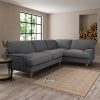 Darwin Textured Weave Right Hand Corner Sofa Textured Weave Graphite