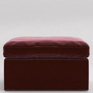 Swoon Seattle Fabric Ottoman