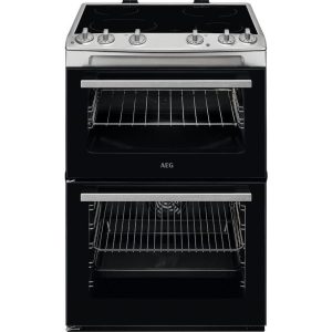 AEG 5000 SurroundCook CCX6500ACM 60 cm Electric Ceramic Cooker - Black, Black