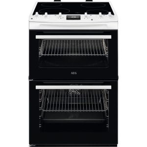 AEG 5000 SurroundCook CCX6540ACW 60 cm Electric Ceramic Cooker - White, White
