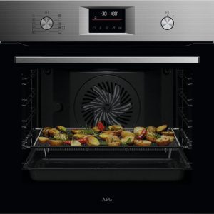 AEG 6000 SenseCook OS6PB50AM Electric Oven - Stainless Steel, Stainless Steel