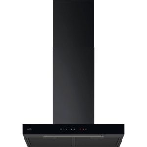 AEG Hob2Hood GB67D61HB Chimney Cooker Hood - Black, Black