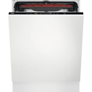 AEG SatelliteClean FSS64907Z Full-size Fully Integrated Dishwasher, White