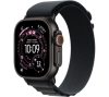 APPLE Watch Ultra 3 Cellular - 49 mm Black Titanium Case with Black Alpine Loop, Medium, Black