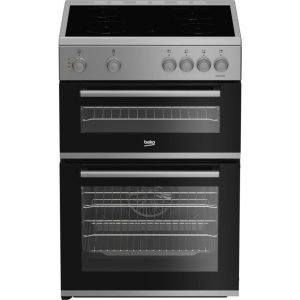 BEKO AeroPerfect FDC6701S 60 cm Electric Ceramic Cooker - Silver, Silver/Grey