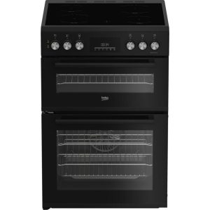 BEKO AeroPerfect FTC6731K 60 cm Electric Ceramic Cooker - Black, Black