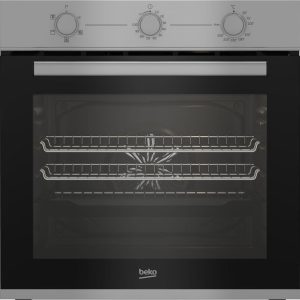 BEKO AeroPerfect RecycledNet BBXIF22100S Electric Oven - Silver, Silver/Grey