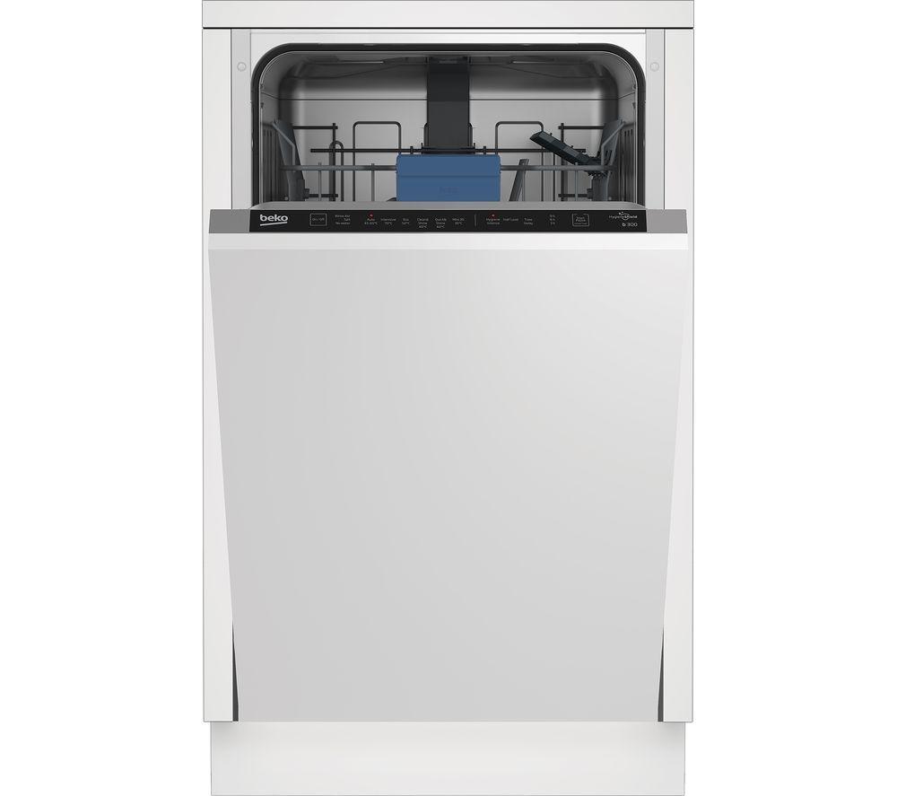 BEKO BDIS16030 Slimline Fully Integrated Dishwasher, White