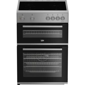BEKO FTC6701S 60 cm Electric Ceramic Cooker - Silver, Silver/Grey