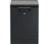 BEKO PowerIntense BDFN36540PA Full-size Dishwasher - Anthracite, Black