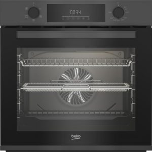 BEKO Pro AeroPerfect AirFry BBIFA12300AC Electric Oven  Anthracite, Silver/Grey