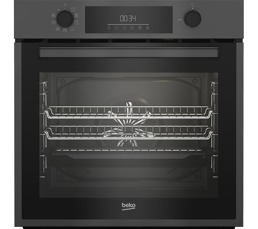 BEKO Pro AeroPerfect BBIE12401AMP Electric Single Pyrolytic Oven - Anthracite, Black