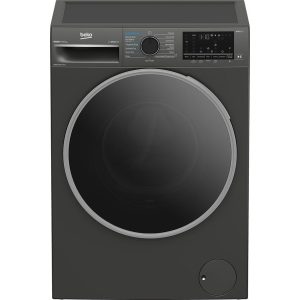 BEKO Pro B5D58544UG Bluetooth 8 kg Washer Dryer - Graphite, Black