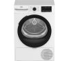 BEKO Pro BM3T3833W 8 kg Heat Pump Tumble Dryer - White, White