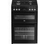 BEKO Pro FTG6232TCK 60 cm Gas Cooker - Black, Black