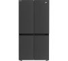 BEKO Pro HarvestFresh GN446224VPZ Fridge Freezer - Black Steel, Black