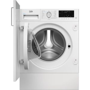 BEKO WTIK94121F Integrated WiFi-enabled 9 kg 1400 Spin Washing Machine - White, White