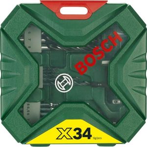 BOSCH Classic X-Line Drill / Driving Set - 34 Piece Set