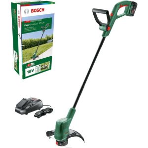 BOSCH EasyGrassCut 18V-26 Cordless Grass Trimmer with 1 battery - Green