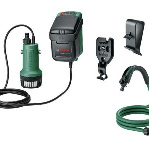 BOSCH GardenPump 18V-2000 Rainwater Pump with 1 battery - Black & Green