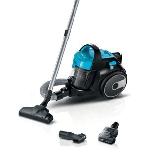 BOSCH Series 2 BGS05BU2GB Cylinder Bagless Vacuum Cleaner - Turquoise, Blue