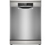 BOSCH Series 6 PerfectDry SMS6TCI02G Full-size WiFi-enabled Dishwasher - Brushed Steel, Brushed Steel
