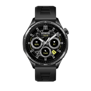 HONOR Watch 6 Rome-B09S Standard BT 32MB+4GB Shadow Black Black Fluoroelastomer Strap - For Gift Headsphone Pro