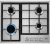 AEG HGB64200SM 60 cm Gas Hob – Stainless Steel, Stainless Steel